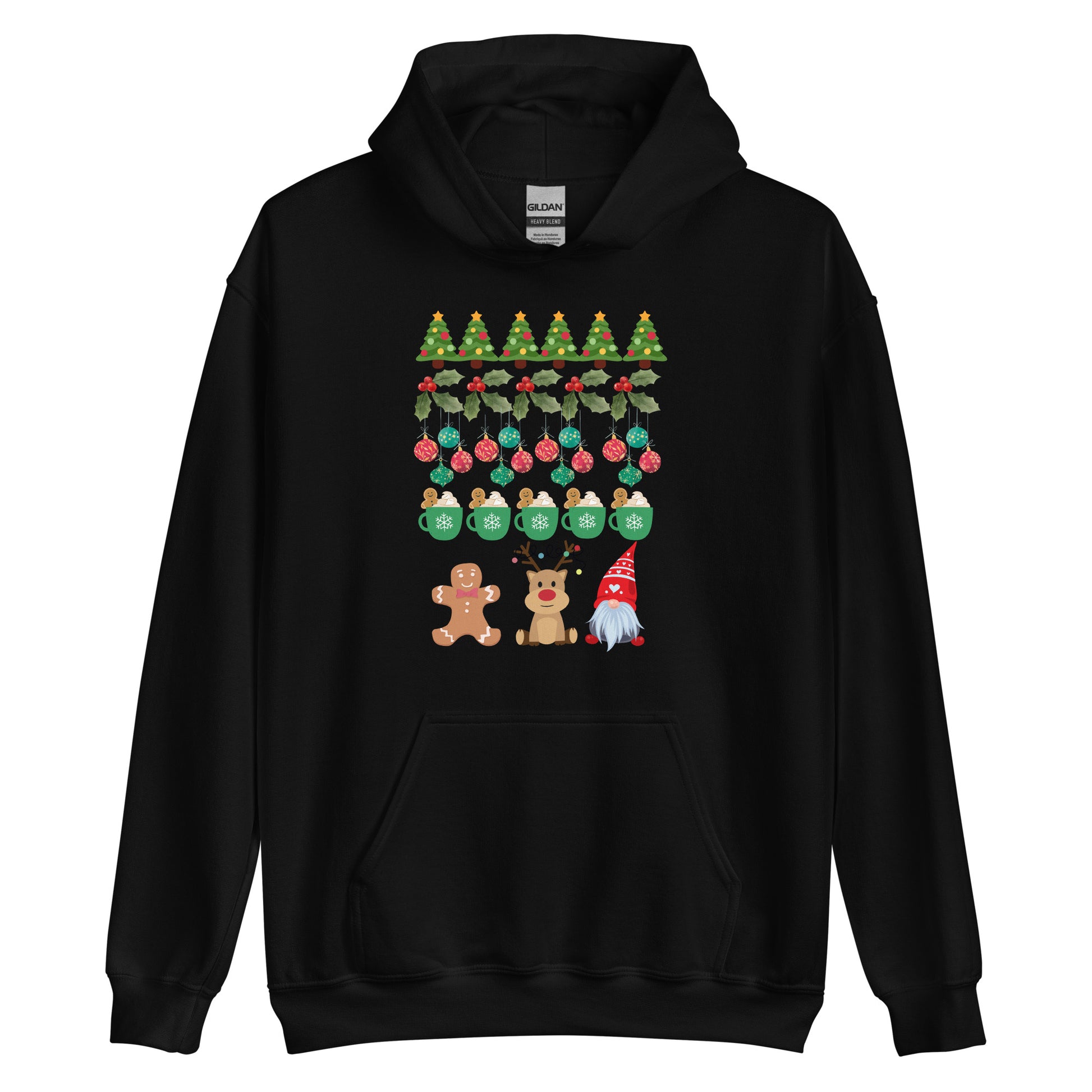 X Mas Lights Ugly Sweatshirt - Readable Apparel