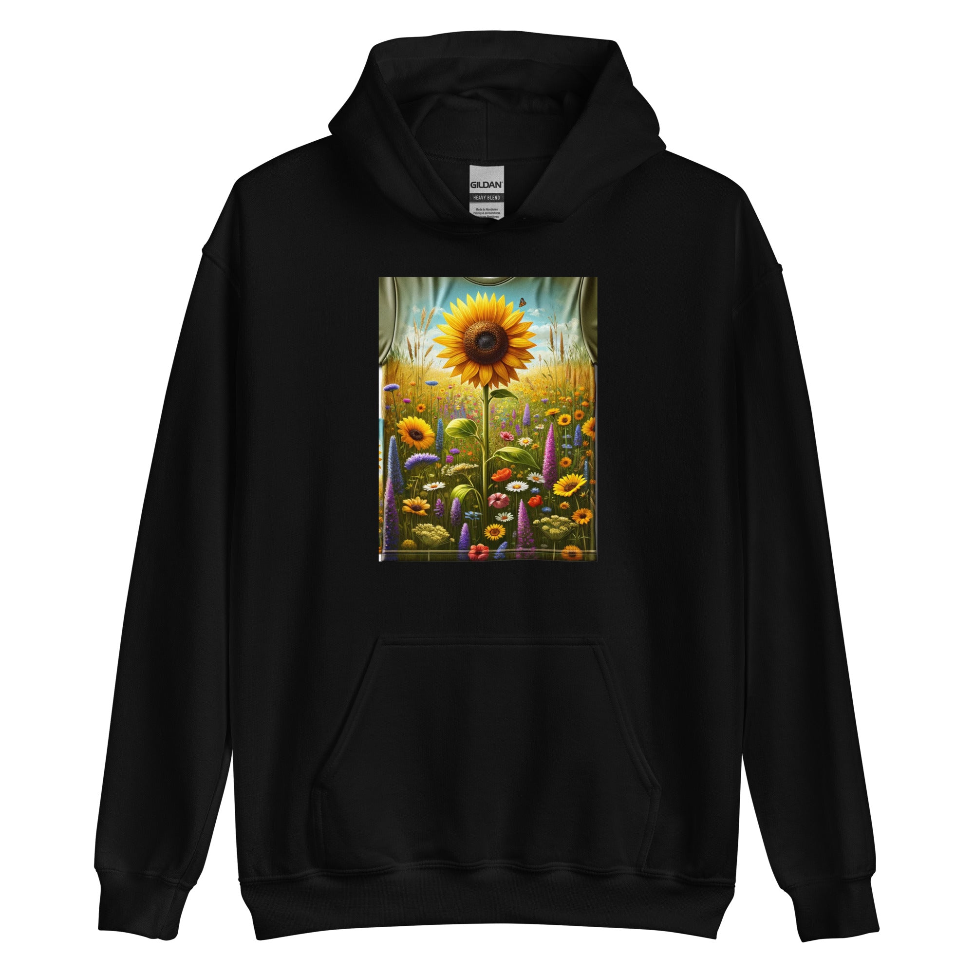 Sunflower Unisex Hoodie - Readable Apparel