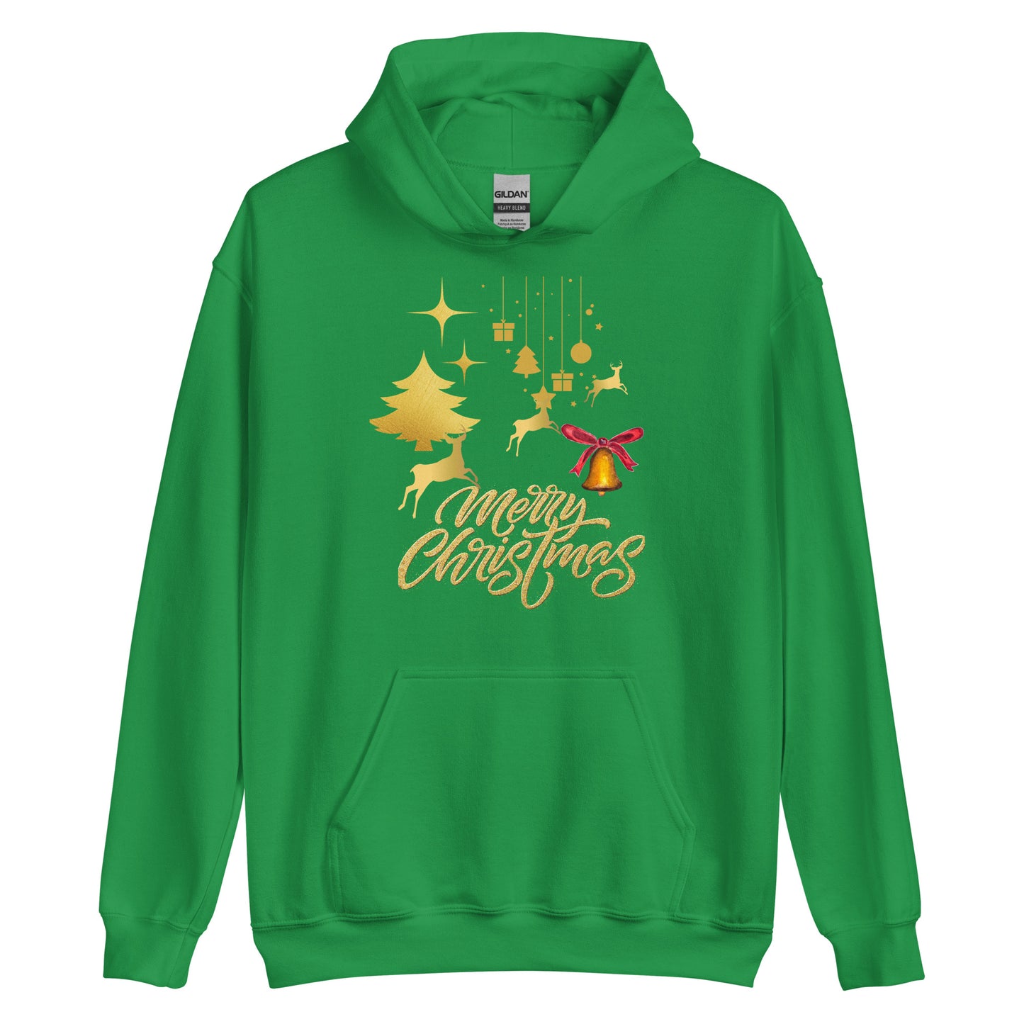 Gold X Mas Sweatshirt - Readable Apparel