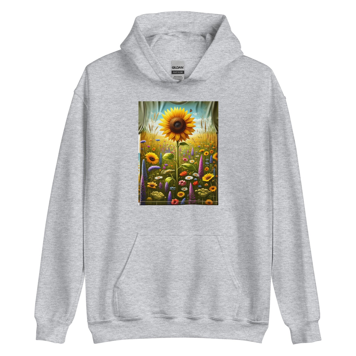 Sunflower Unisex Hoodie - Readable Apparel