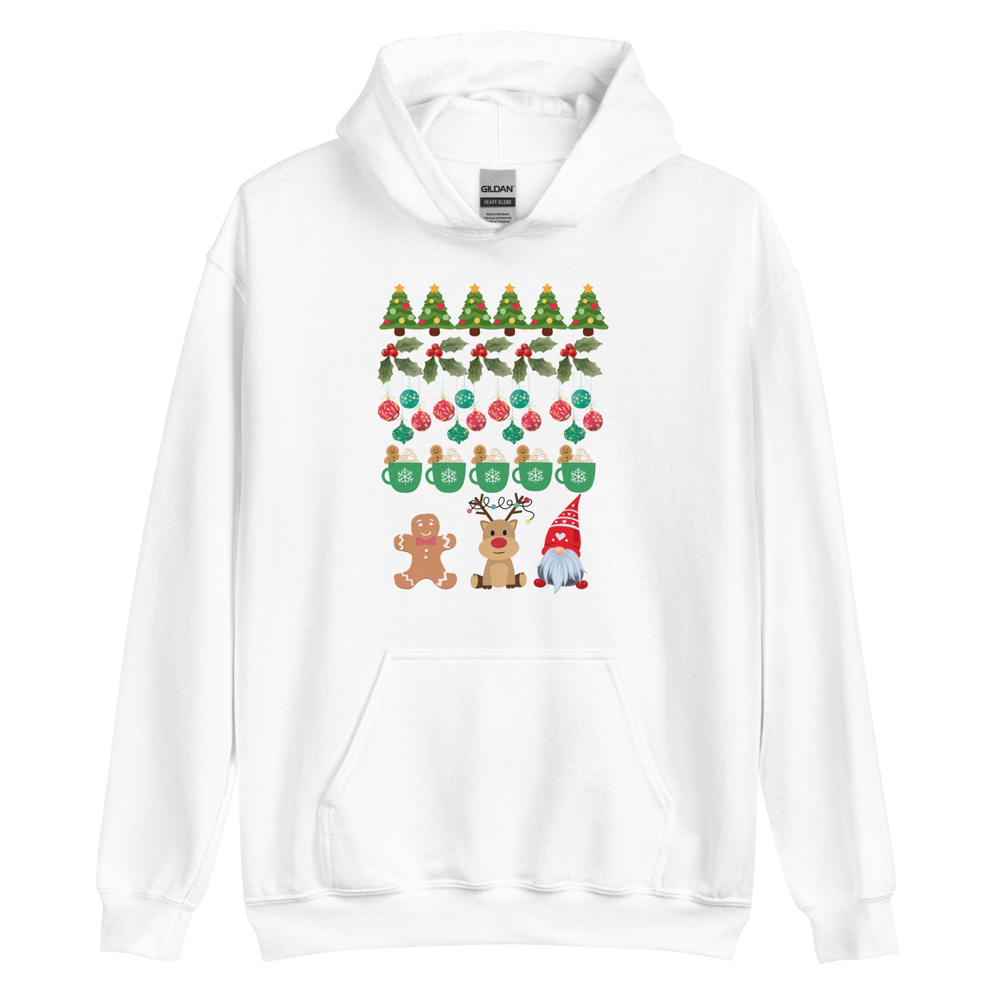 X Mas Lights Ugly Sweatshirt - Readable Apparel