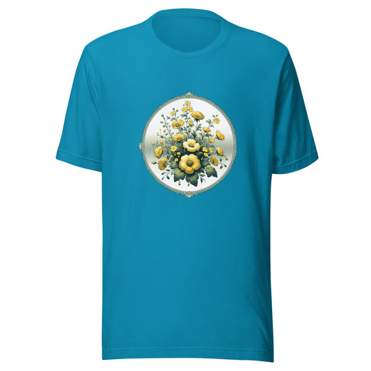 Floral Unisex t-shirt - Readable Apparel
